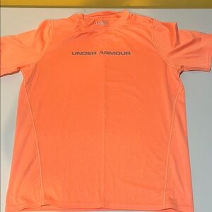 Under Armour Neon Orange Performance Tee